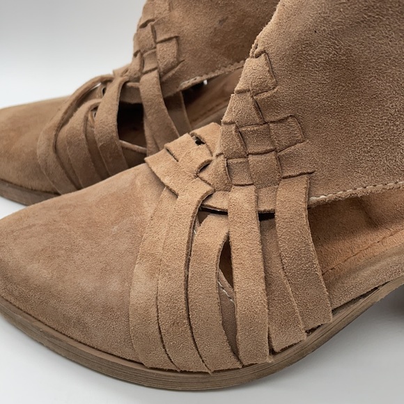 Rebels Levi Leather Mules Sz 7 Tan - Picture 2 of 9